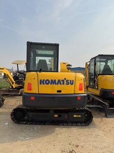 Mini excavadora usada Komatsu PC56 de bajas horas de trabajo, excavadora de orugas hidráulica compacta de 5,6 toneladas a la venta, Original de Japón 100% - Product Image 2