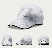 Casquette de sport sans couture, moulée monobloc, pliable, de luxe, à performance rafraîchissante, idéale pour le golf, la course, le baseball et les voyages, sous marque privée