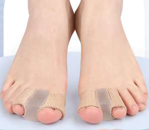 Ventes en gros 2025, séparateurs d'orteils en gel de silicone de qualité médicale, lavables et durables, pour le soin des hallux valgus et des doigts en marteau - Marque AILANG - Product Image 5