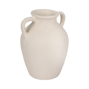 Vase en céramique avec poignées, pot de fleurs décoratif pour salon, chambre, bureau, étagère, accent de décoration intérieure - Product Image 3