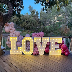Toptan yüksek Quality3ft/4ft/5ft Marquee numarası 21 Light Up numarası ev dükkanı olay yıldönümü düğün doğum günü - Product Image 5