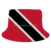 Chapeau de pêcheur avec drapeau de Sainte-Lucie pour femmes et hommes, chapeau de pêcheur patriotique, casquette de soleil d'été pour voyage, plage, pêche