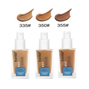 Acceptation OEM/ODM – <span class=keywords><strong>Fond</strong></span> <span class=keywords><strong>de</strong></span> <span class=keywords><strong>Teint</strong></span> Karité Couvrance Totale, Contrôle du Sébum, Fini Mat, pour Peaux Noires – Vente en Gros Usine - Product Image 5