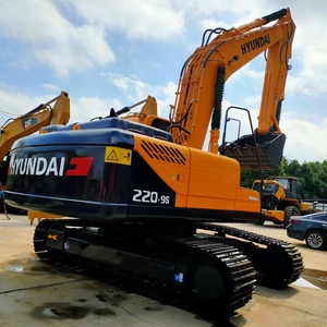 Machines de terrassement d'occasion 2024, excavatrice d'occasion Hyundai 220LC-9S, 22 tonnes, excavatrice sur chenilles coréenne - Product Image 2