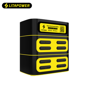 4 Slot Rent Powerbank Cargador portátil Estación de carga de teléfono Alquiler Compartir Power Bank sin bancos de energía - Product Image 1