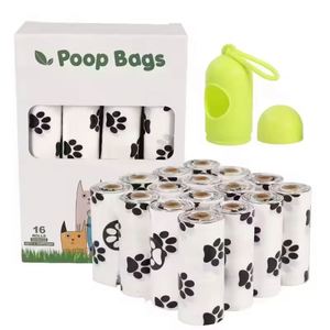 Custom Logo Printed Dog Cornstarch PBAT Eco-Friendly Biodegradable <b>Compostable</b> Poop Waste <b>Bags</b> Fashion Style - Product Image 4