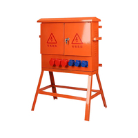 Caja de Distribución de Tres Niveles para Obras de Construcción YHACS de Grado Industrial IP54, 380V/400V, Energía Temporal para Uso en Exteriores, Marca SM