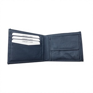 Portefeuilles en cuir véritable personnalisés pour hommes, qualité supérieure, design élégant, étanches, broderie ouverte, lettres, pour messieurs - Product Image 3