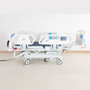 Ginee Medical Deluxe ICU <span class=keywords><strong>Lit</strong></span> médical d'hôpital à 8 fonctions avec moteur <span class=keywords><strong>LINAK</strong></span>, coussin de 5cm et batterie inclus - Product Image 3