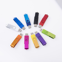 Flash Drive USB 2 in 1 Tipe C Karet OTG Dual USB2.0/3.0 Pendrive Logo Kustom Silikon USB Memory Stick Hadiah Promosi Bisnis