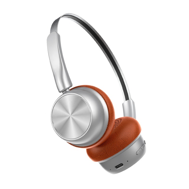 For V5.4 Gaming Headset FM 76-108MHz Over-Ear Wireless Headphones IPX-4 Waterproof for Sports Travel-Metal Plastic