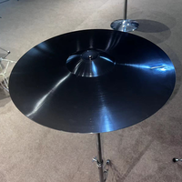 Kit de batterie électronique professionnelle à prix abordable avec cymbales Hi-Hat et gong brillant