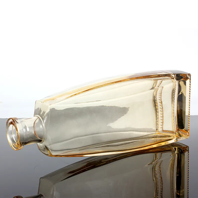 glass bottles frosted