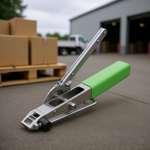 Outil de fixation FG 172 PA avec poignée en métal et grip vert, robuste, pour la sécurisation des charges - Product Image 3