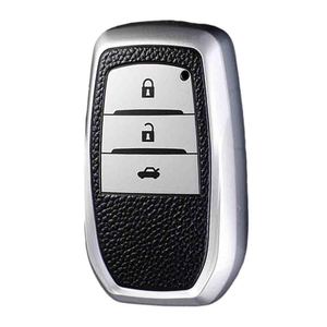 Las fundas para llaves de coche Huanyue TPU están disponibles para venta al por mayor en stock y son compatibles con Toyota Corolla, Camry, RAV4, Crown, y - Product Image 2