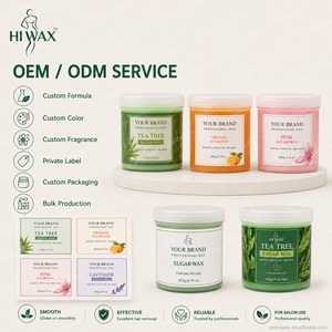 Pâte de <span class=keywords><strong>cire</strong></span> à sucre végétalienne parfumée à l'aloe vera, naturelle, 425g, en pot PP, sans bandes, pour l'épilation des poils, pour peaux sensibles - Product Image 6