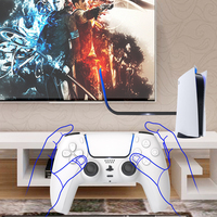 Couverture décorative de plaque frontale de coque de contrôleur de jeu coloré de haute qualité Compatible avec le boîtier de couverture de poignée de remplacement de PC pour PS5