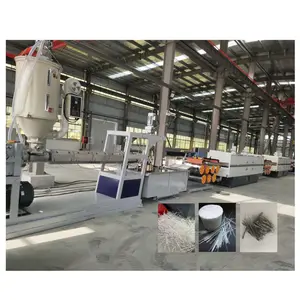 Polypropylen Faser verstärkter Beton PP Fiber Twisted Bundle Produktions maschine/Extrusion anlage/komplette Linie