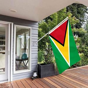 Bandera de Guyana de poliéster de 3x5 pies a precio económico y bandera nacional con dos ojales - Product Image 2
