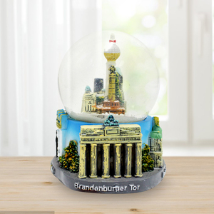Souvenir Germania Berlino Globo di Neve in Resina con Bandiera e Edifici di Berlino <span class=keywords><strong>per</strong></span> <span class=keywords><strong>Adulti</strong></span> e Bambini Decorazione Casa Regalo Ricordo - Product Image 5