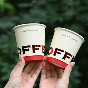 Hot Sale Custom logo Printed Hot&Cold Drinks Bubble Tea Paper <b>Cup</b> 8/ 10/12/ 16oz Disposable Double Wall Coffee Paper <b>Cups</b> - Product Image 2