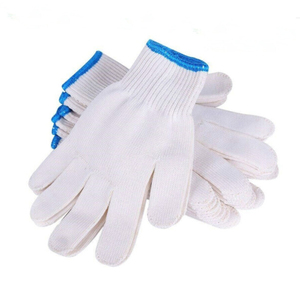 Nuovo Stile Prezzo A Buon Mercato di Lavoro A Maglia 300 Coppie di Cotone Da Lavoro di Sicurezza A Mano Guanto Che Fa La Macchina - Product Image 2