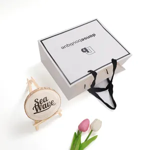 Best Selling Wholesale Recyclable ODM With Logo Packaging White Luxury Printed Paper Bag