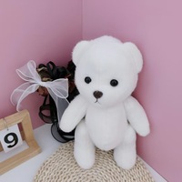 Vêtements pour peluches transformables en Lina Joint Bear, avec tenues de dessin animé (requin, lapin, dinosaure) pour ours en peluche et poupées animaux en peluche