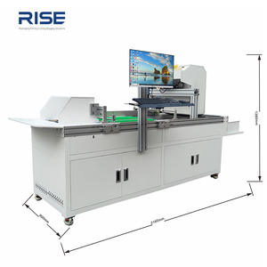 Imprimante numérique pour sacs en papier de 800 mm de largeur, <span class=keywords><strong>machine</strong></span> d'impression jet d'encre en une seule passe pour boîtes en carton, boîtes à <span class=keywords><strong>pizza</strong></span>, sacs en kraft - Product Image 1
