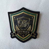 Insigne de transfert de chaleur avec logo Tpu métallique 3d personnalisé sérigraphié 3d Tpu Football Club Logo Patches pour vêtements de sport