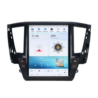 Autoradio Android 11 de style Tesla pour Mitsubishi Pajero Sport Montero 2020 Lecteur multimédia de voiture CarPlay sans fil 4G