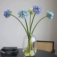 Fleurs d'amarilles en soie gaufrées réalistes, style moderne, haute qualité, écologiques, pour mariage et décoration intérieure, vente en gros