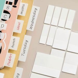 White Self-Adhesive Customizable <b>Memo</b> <b>Pads</b> 6.5x9cm Handwritten Labels Notes for Office School Supplies Record <b>Memo</b> - Product Image 2