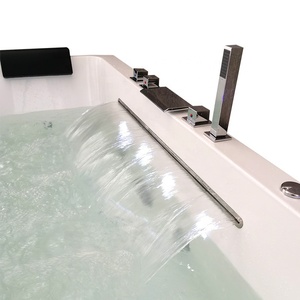 Venta de Fábrica: Bañera de Hidromasaje de Lujo Independiente con Burbujas para 2 Personas, Jacuzzi Personalizado con Masaje y <span class=keywords><strong>SPA</strong></span> - Product Image 4