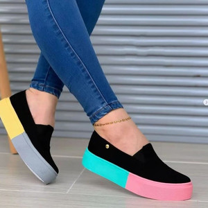 รองเท้ากีฬาแบบลำลองพื้นรองเท้าหนาแบบใหม่สำหรับฤดูใบไม้ร่วง2024 - Product Image 5