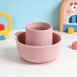 Juego de Alimentación para Bebés de Silicona Segura y No Tóxica de Naike, Productos de Grado Alimenticio Personalizados para Niños - Product Image 5