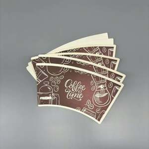 Vaso de Papel Desechable de PE de Pared Simple o Doble con Revestimiento de Doble Cara, Impresión Offset, Compatible con Alimentos Industriales, Apto para Snacks, Fideos y Ensaladas - Product Image 3