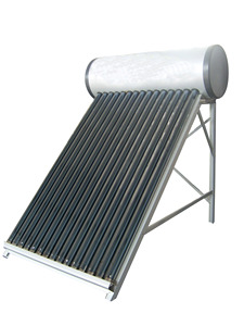 Chauffe-eau <span class=keywords><strong>solaire</strong></span> sans pression personnalisable en usine, style tube sous vide pour l'extérieur - Product Image 3