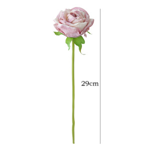 Emanuele Artificial Roses Blue Silk Flower High Simulation Wedding Home Decor - Product Image 5
