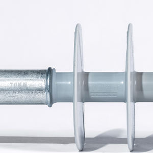 24kV 70kN ฉนวนไฟฟ้าคอมโพสิต, ฉนวนกันความร้อนที่ดีน้ำหนักเบามาตรฐานที่ดีทำจากพอลิเมอร์ - Product Image 5