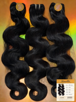 Extensions de cheveux vietnamiens Furina Sexy Body Wave Kinky Curly pour queue de cheval, couleur blanc naturel pour femmes