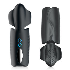 Glande senza mano massaggiatore macchina del sesso pene Delay Trainer automatico maschio masturbatore giocattoli sessuali potente vibratore per gli uomini - Product Image 3