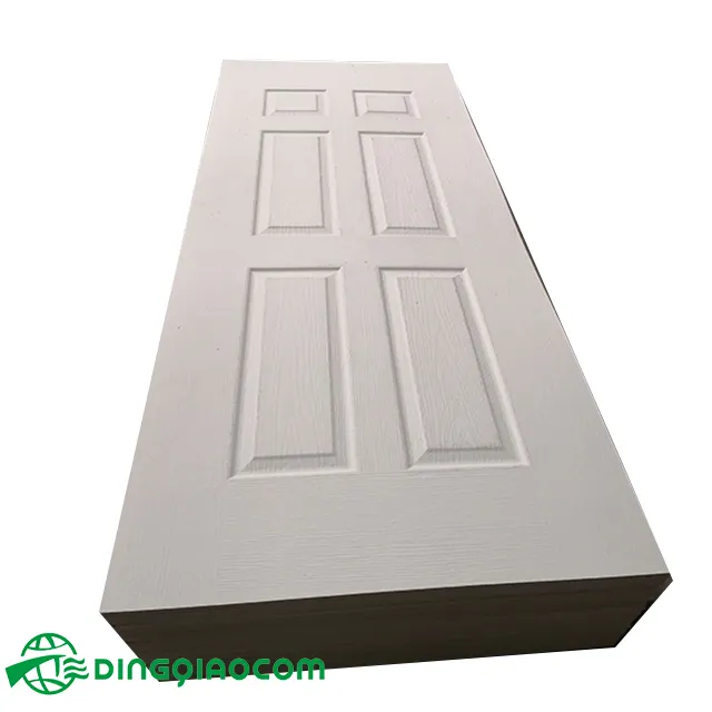 950*2150*3Mm Cat Putih Kulit Pintu Hdf Prima
