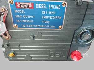 Refroidi À l'eau 32hp 30hp 10hp Pour Vente 186fa Diesel <span class=keywords><strong>Moteur</strong></span> - Product Image 4