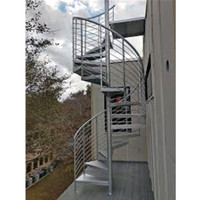 Industriel de conception d'escalier en acier avec le meilleur prix