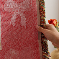 Nouvelle Arrivée 2026 Tapisserie Murale en Macramé Tissée - Décoration Murale Bohème pour la Saint-Valentin et Jeté de Canapé - Support OEM/ODM
