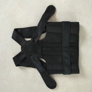 Ceinture <span class=keywords><strong>de</strong></span> maintien dorsale transfrontalière unisexe orthopédique anti-cyphose réglable à pression <span class=keywords><strong>invisible</strong></span> en Spandex antibactérien - Product Image 3