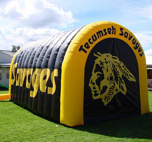 Tunnel Gonfiabile Sportivo per Ingresso, Tenda Personalizzata Gigante Nera per Maratona - Product Image 3