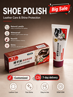 Betún para Zapatos de Cuero Hei Niu Black Bull Sheep Oil, Fórmula Original Pura 70g, Fácil de Limpiar, Mantenimiento Seguro y Suave para Hombres/Mujeres