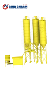 Fabricant HZS75 centrale à béton de type trémie utilisée bétonnière centrale à béton centrale à béton à vendre